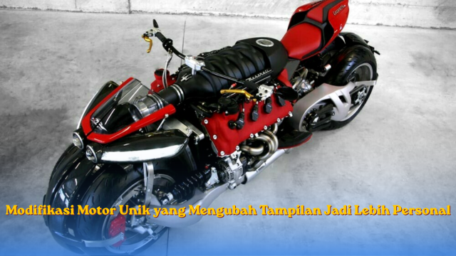 Modifikasi Motor Unik