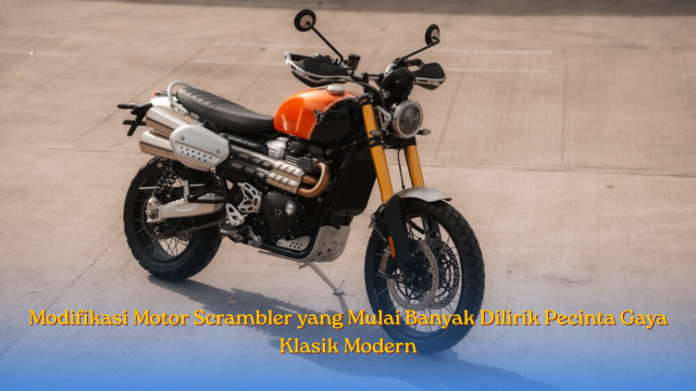 Modifikasi Motor Scramble